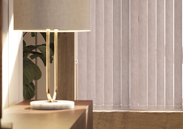Brindisi, Victorian Pink - Vertical Blind - Image 5